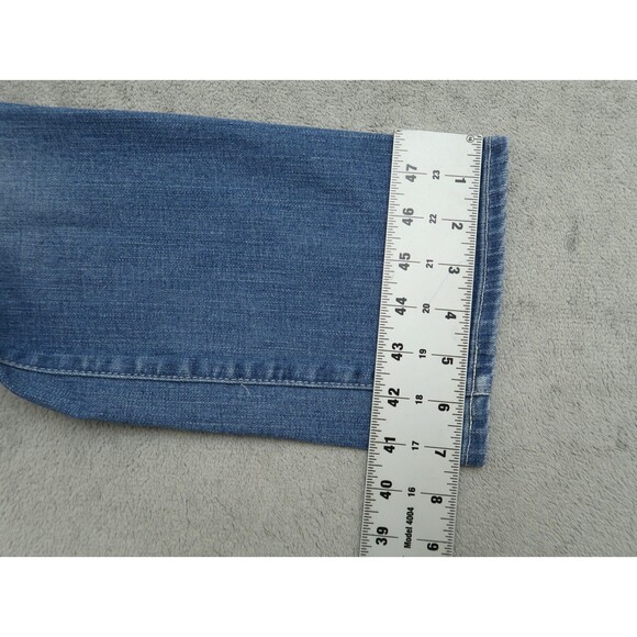 Big Star 1974 Jeans Women's 27 Low-Rise Rikki Cropped 25.5" Inseam Distressed - Picture 5 of 16